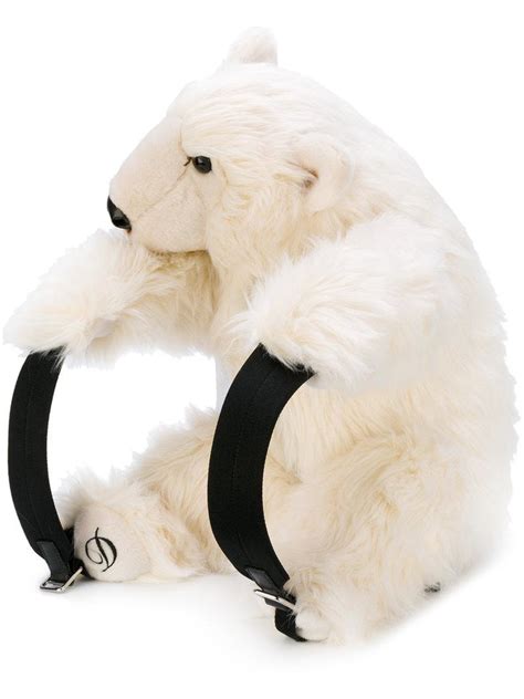 Dolce & Gabbana Polar Bear Backpack .